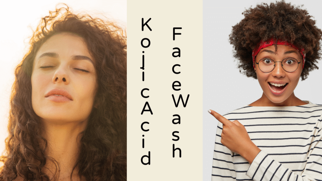 Face wash enriched with Kojic Acid