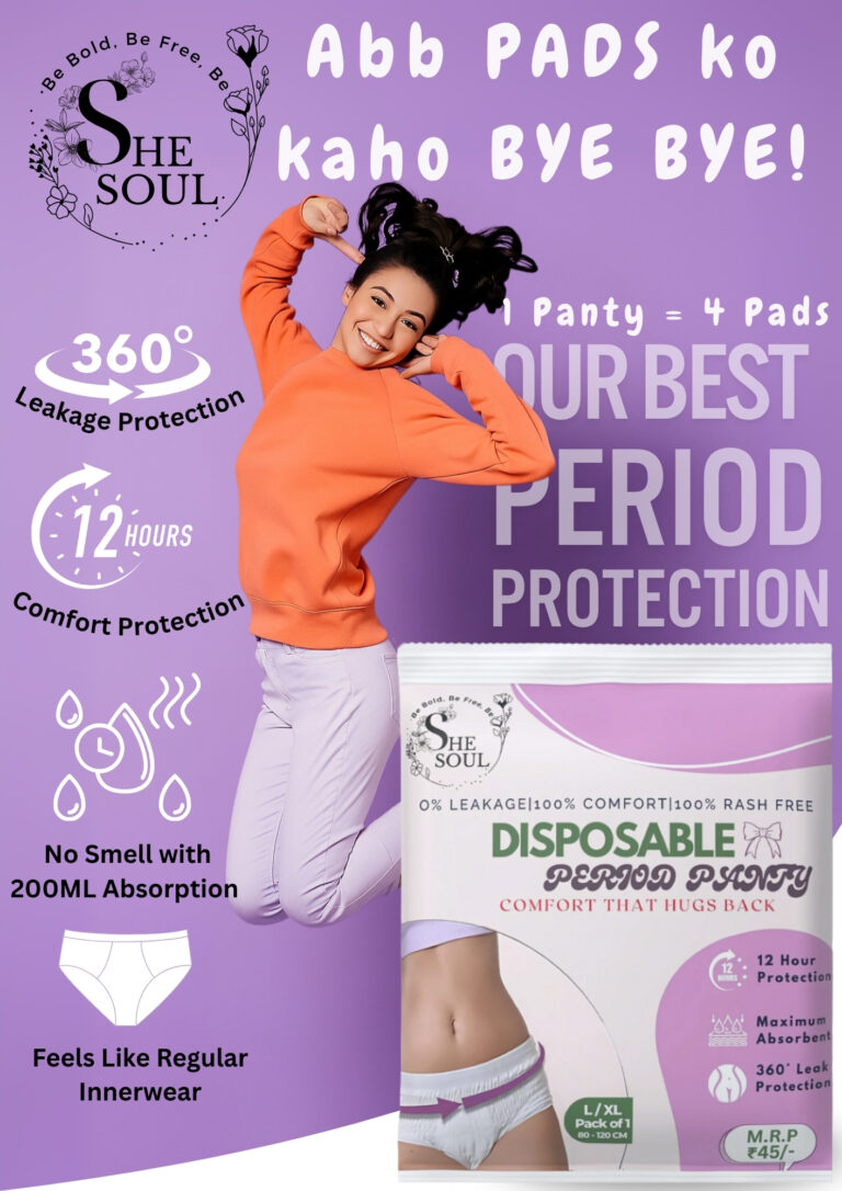 Disposable period panty